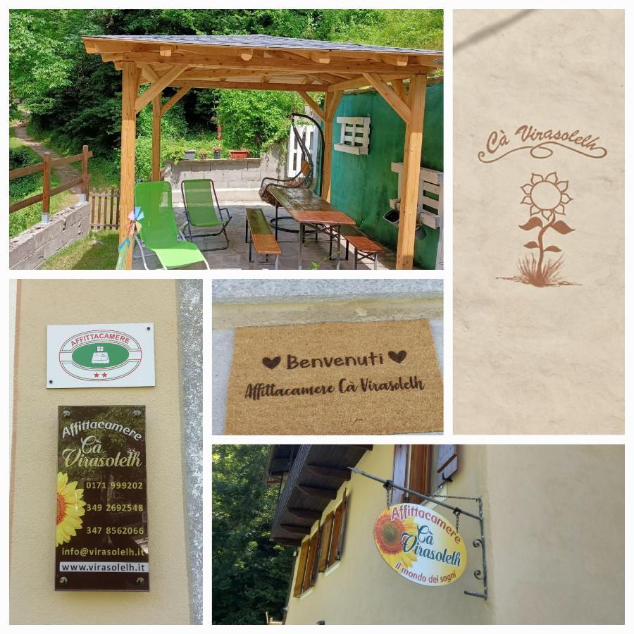 Ca' Virasolelh Hotel Macra Екстериор снимка